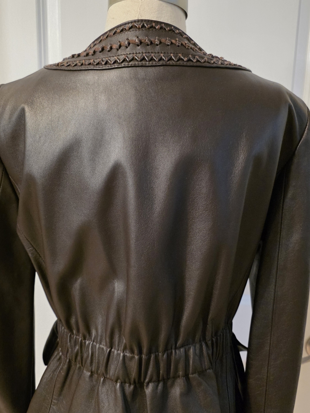 Balmain Leather Jacket Size Medium - Picture 8 of 16